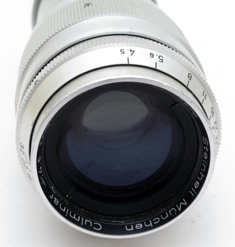 シュタインハイル クルミナー135mmf4.5 Steinheil(シュタインハイル) Lクルミナー135mmF4.5 | 新宿の